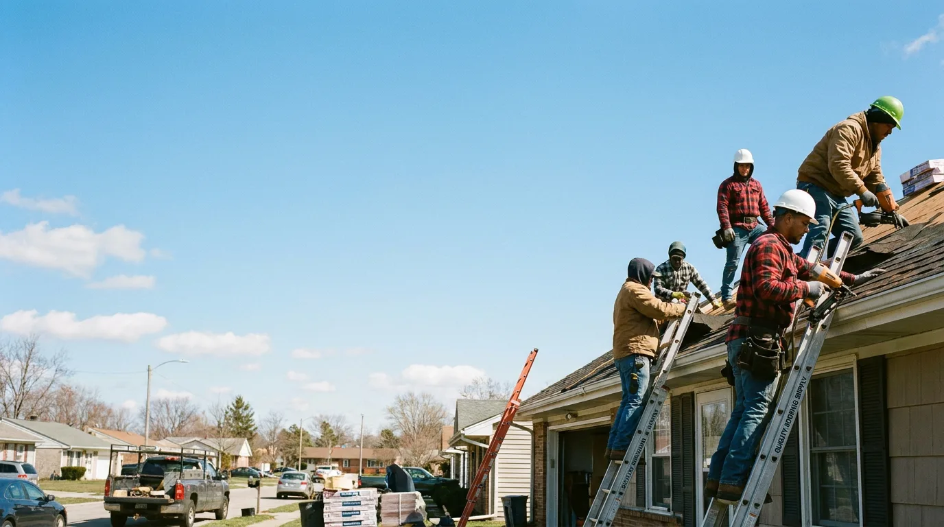 Roofing in Napoleon, IN near me